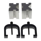 2 Pack Durable Chrome Steel 1-3 8     1-5 8     1-3 4  High Precision 90  v  Block