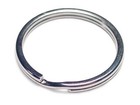 1000pcs Heavy Duty 1  Nickel Plated Steel Split Key Rings - Durable Keychain Loo