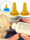 20x Kitten Nipples For Nursing  Pet Replacement Mini Nipple Feeding Kits