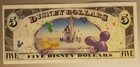 Disney Dollars 2009 Daisy   Minnie  5 Bill New No Longer Distributed 