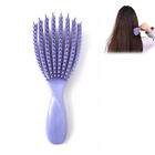 Anti-static Detangling Brush Flexible Hollow Fluffy Curly Hair Styling Comb