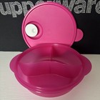 Tupperware Crystalwave Microwave Dish 825ml  3 25 Cup Food Container Divided