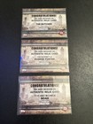 Walking Dead Evolution 3 Card Relic Lot