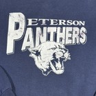 Vtg Crewneck Sweatshirt Mens Size L Peterson Panthers Highschool Prep