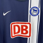 Hertha Bsc Jersey Blue Beliner Sports Club Fc Futbol Soccer Germany Nike Large