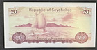 Rare Seychelles 20 Rupees 1977  P-20s  Gem Unc Never Using