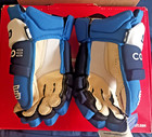 Sherwood Code Encrypt Pro Stock Winnipeg Jets Retro Hockey Gloves Sr 14  New