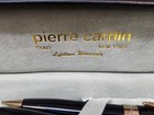 Vintage Pierre Cardin Black And Gold Ballpoint Pen And Mechanical Pencil Set