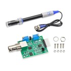 Liquid Ph0-14 Value Detect Sensor Module ph Electrode Probe Bnc For Arduino 1pc