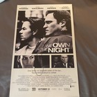 We Own The Night Movie Poster 11x17 Mark Wahlberg Signed Beckett Certified