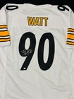 Tj Watt Pittsburgh Steelers Signed Football Jersey Coa