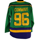 The Mighty Ducks Movie Jersey  96 Charlie Conway Hockey Jersey Men   s Size Large