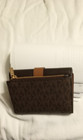 Michael Kors Greenwich Women Medium Ombre Mk Logo Tri-fold Wallet