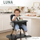 4-in-1 Convertible High Chair Transforms Booster Toddler Seat Table Beige Dream