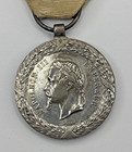 French Commemorative Silver Medal 1862-1863 Mexican Expedition All Original