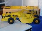 Vintage Mighty Tonka Pressed Steel Scraper No 3935 With Original Box  