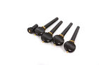 1set Violin Parts Ebony Wood Peg Chinrest Tailpiece Endpin Violin Accessories