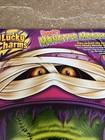 General Mills 2007 Lucky Charms Halloween Cereal Cutout Box Panel Monster Masks
