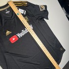 New Lafc Adidas Soccer Jersey 2xl Men 2018 Youtubetv Black Gold Mls Authentic