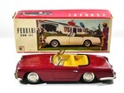 Rare Atc asahi Toys  japan    1960 s Ferrari 250 Gt Convertible In Original Box 