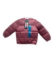 Miles The Label Girls Hooded Puffer Jacket Pink Color Size 4t