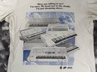 Vintage Vapor95 Synthesizer Piano Keyboard Analog Moog Synth Tee Shirt - Small