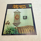 Vintage 1970s Macram   Pattern Book Lot 2 Hangers Small Spaces Why Knot Boho