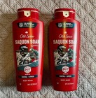 2 New Old Spice Saquon Soar Body Wash 24oz Ea Discontinued Nfl Collector