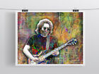 Jerry Garcia Of The Grateful Dead 16x20in Tribute Poster The Dead Free Shipping