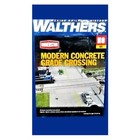 Walthers Ho Scale   New 2026   Modern Concrete Grade Crossing   Kit   933-4121