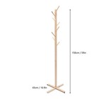 Coat Rack Free Standing Wooden Tree Branch Coat Hat Hanger Holder Rack   8 Hook