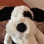 Jellycat Medium Bashful Black   Cream Puppy Plush 12  Soft Stuffed Animal