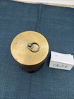 Vintage Hammered Copper Lidded Storage Container 3 Inch Diameter 4 5 Inches Tall