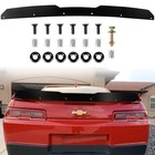 Rear Wickerbill Spoiler Compatible With 2014-2015 Chevy Camaro 5th Generation