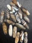 20 Pcs Lovely Rare Tibetan Natural Old Agate Dzi  stripes sky Eyed  Beads