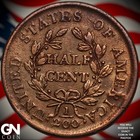 1804 Draped Bust Half Cent Z7886