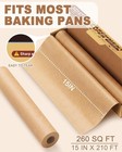 Unbleached Parchment Paper Roll  15 X 210 Ft  260 Sq ft  Non-stick