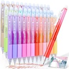 36 Colors Erasable Gel Pens Set  0 7mm Fine Point Clicker Pens For Drawing  Jour