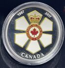 2017 Fine Silver 1oz Canada  20 50th Anniversary Of The Order Of Canada  X-056