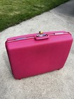      Vintage Lot Barbie Pink Samsonite Royal Traveler Hard Shell Suitcase Luggage