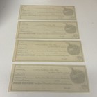 Lot Of 7 Patriotic Promissory Notes U s  Gold Coin Clause Wwi Era Ephemera