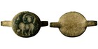 Very Rare Saint Eligius Depicited With Body Of A Horse Crusader Byzantine Relic
