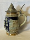 Katakombe Lidded Stein 1976 Csl3 Full Cobalt Variant Ceramarte Brazil