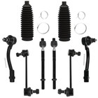  8-pc Set Suspension Kit For 2012-2013 For Kia Soul Front Inner Outer Tie Rod 