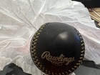 Authenic Baseball Black And Gold Official Game Ball