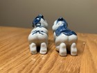 Vintage Chinese Blue And White Porcelain Pillow Baby Chopstick Rests Pair Karako