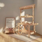 Diy Lemonade Stand Collapsible Event Cart Plan Wedding Bar  Party Gift Cart