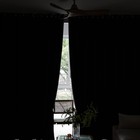 Windows Black Blackout Curtains 63 Inches Long 2 Panels Set Grommet Blackout    