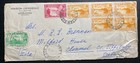 1949 Addis Ababa Ethiopia Airmail Commercial Cover To Clonmel Ireland Sc 250