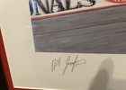 Ronnie Sox   Bill Jenkins Hand Signed Nhra Drag Racing Print Large Format 36x30
